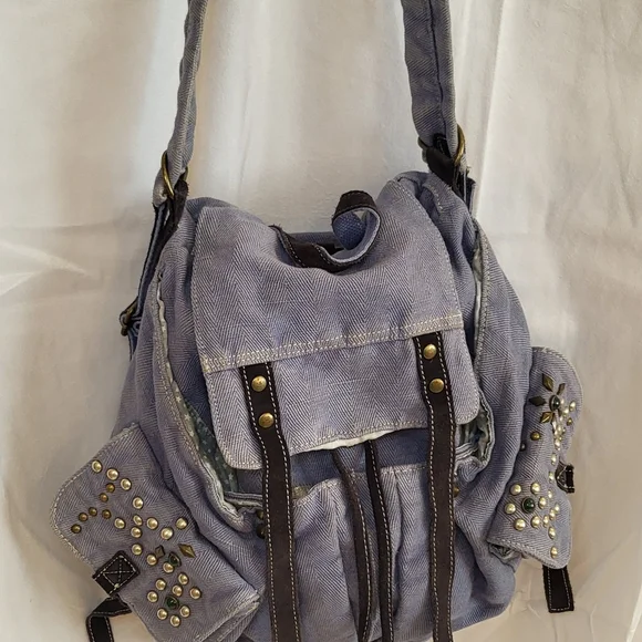 Free People Vintage bag/purse/back pack Hippy Indie - Picture 4 of 12